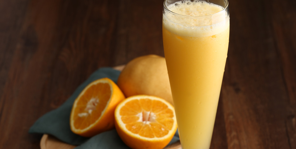 Fresh Pear & Orange Juice