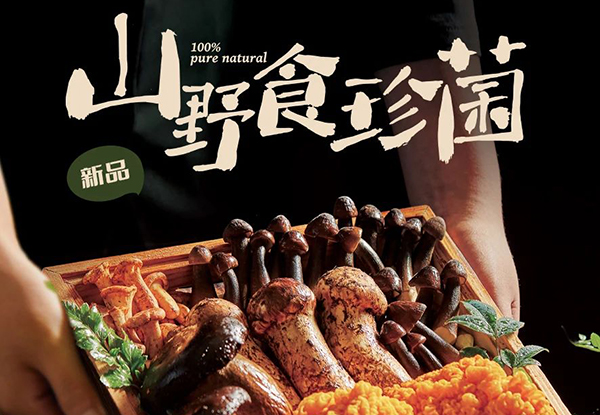 山野食珍菌 8.12新鲜上市